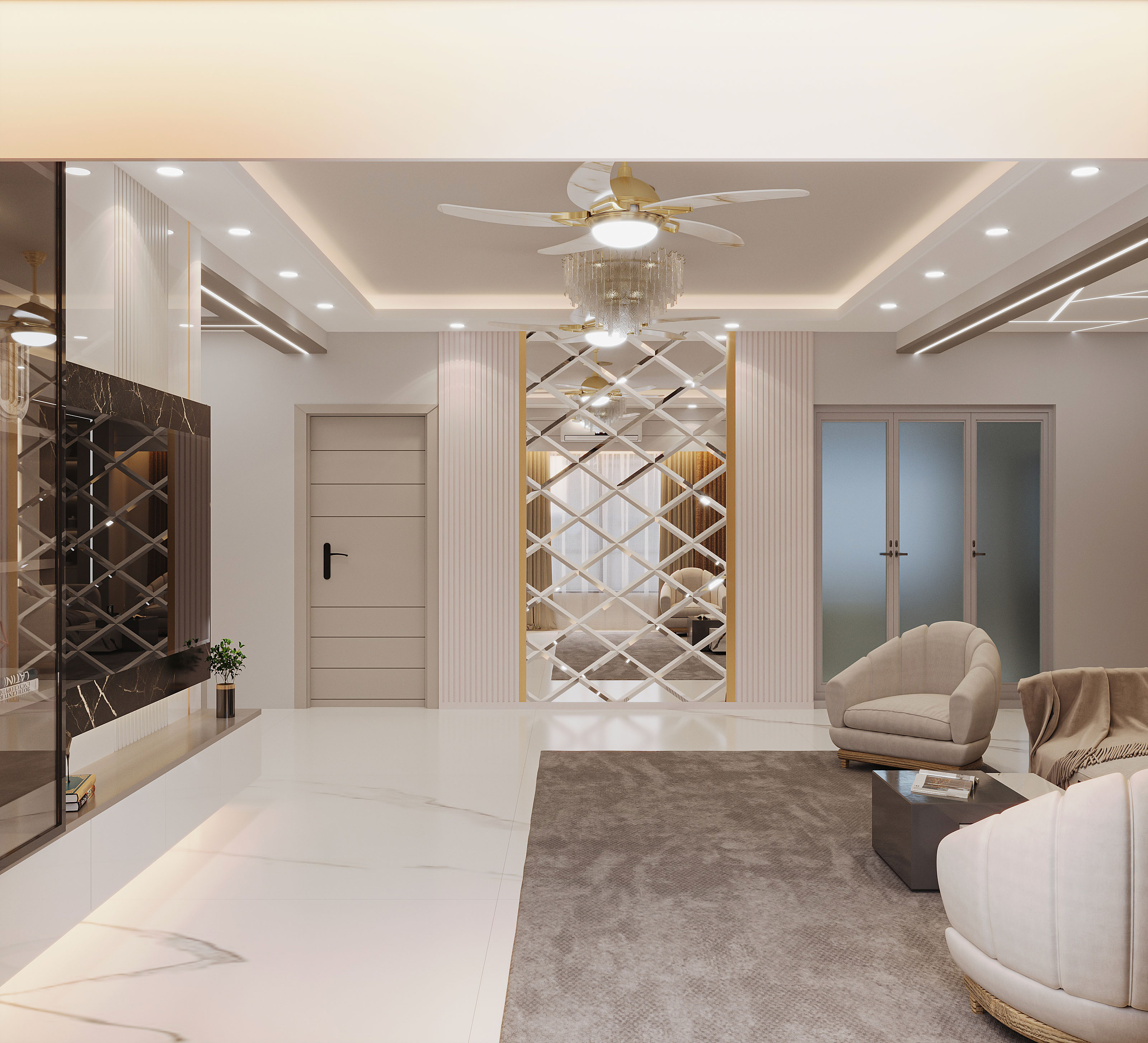 Living Room Interior Project 26