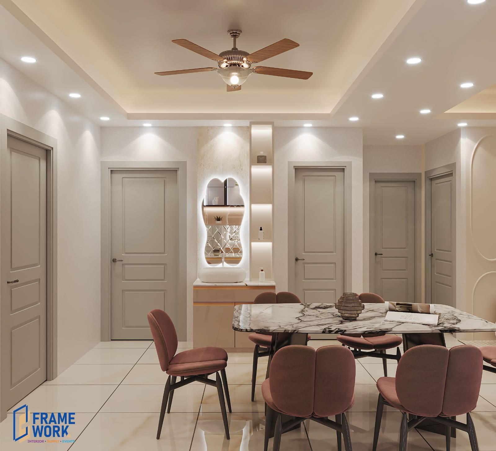 Dining Room Interior Project 19