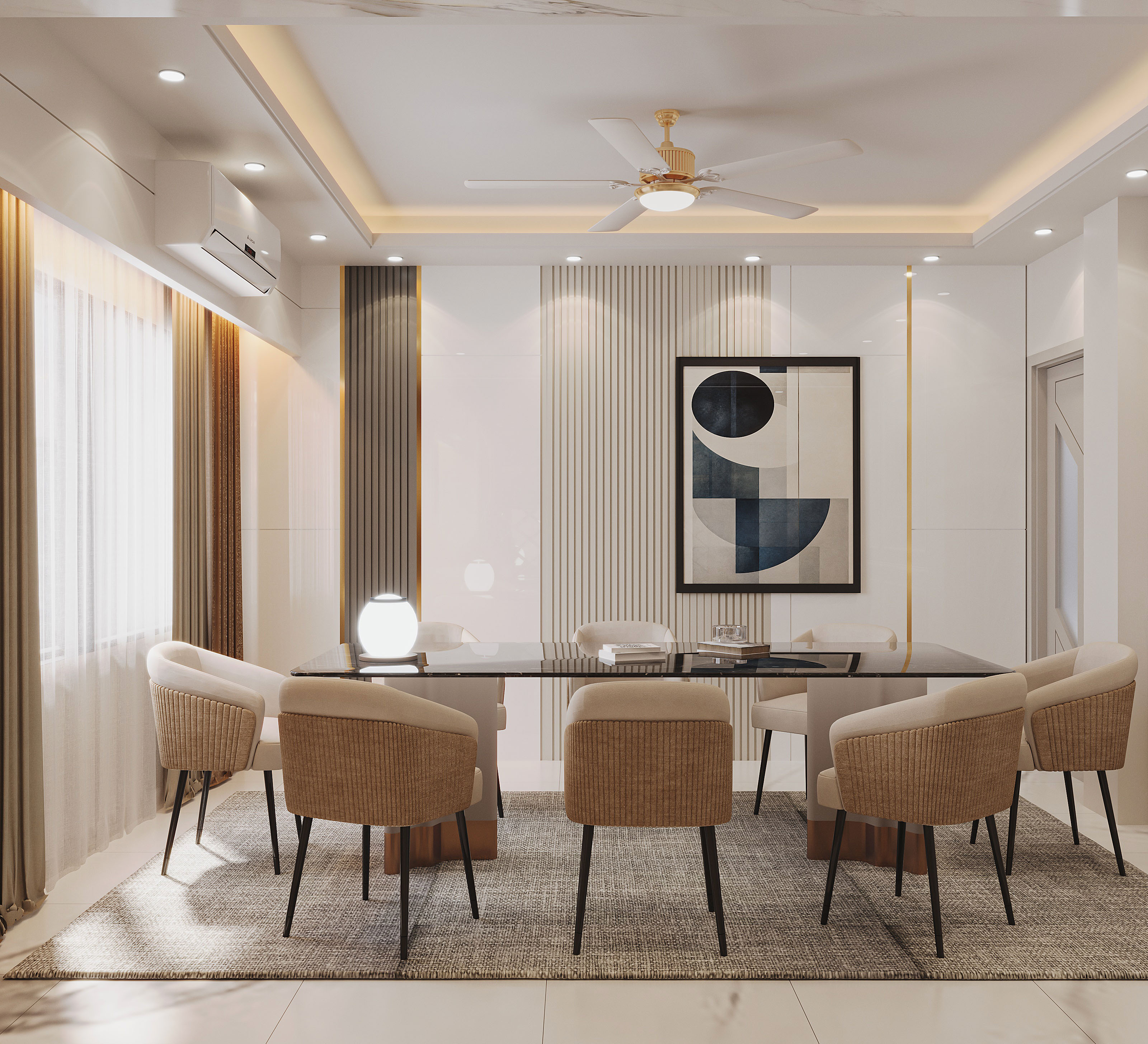 Dining Room Interior Project 27