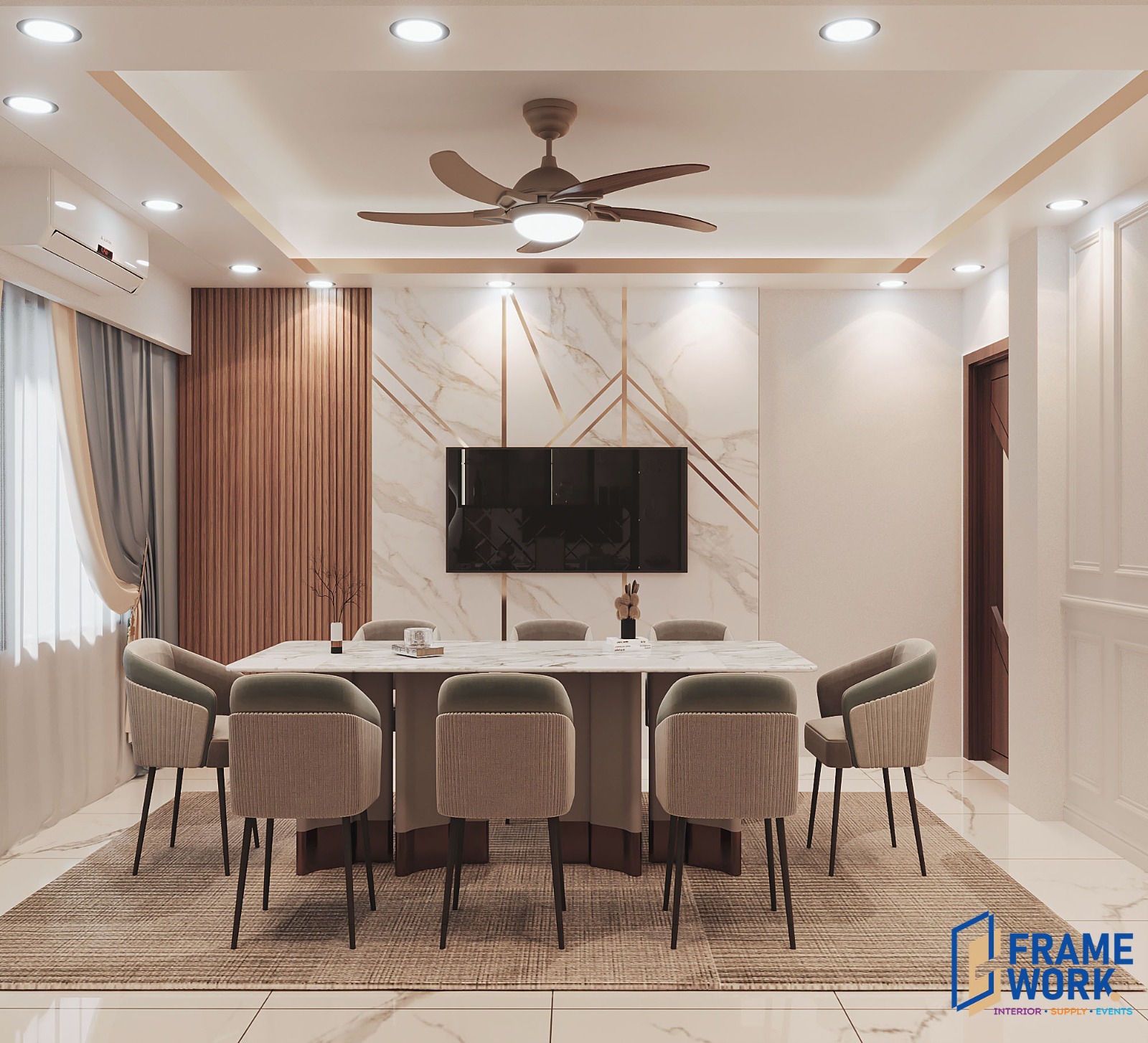 Dining Room Interior Project 15
