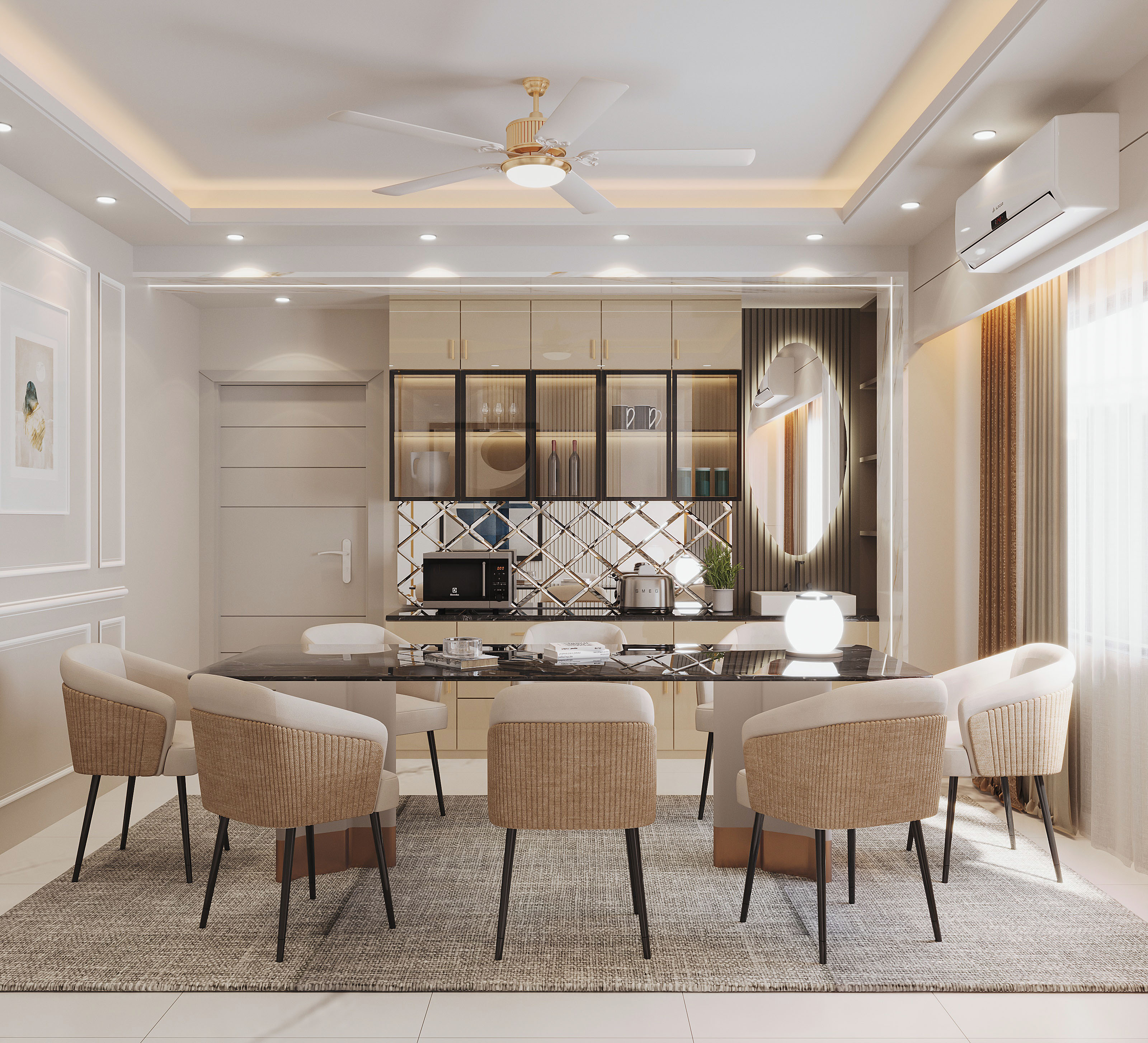 Dining Room Interior Project 26