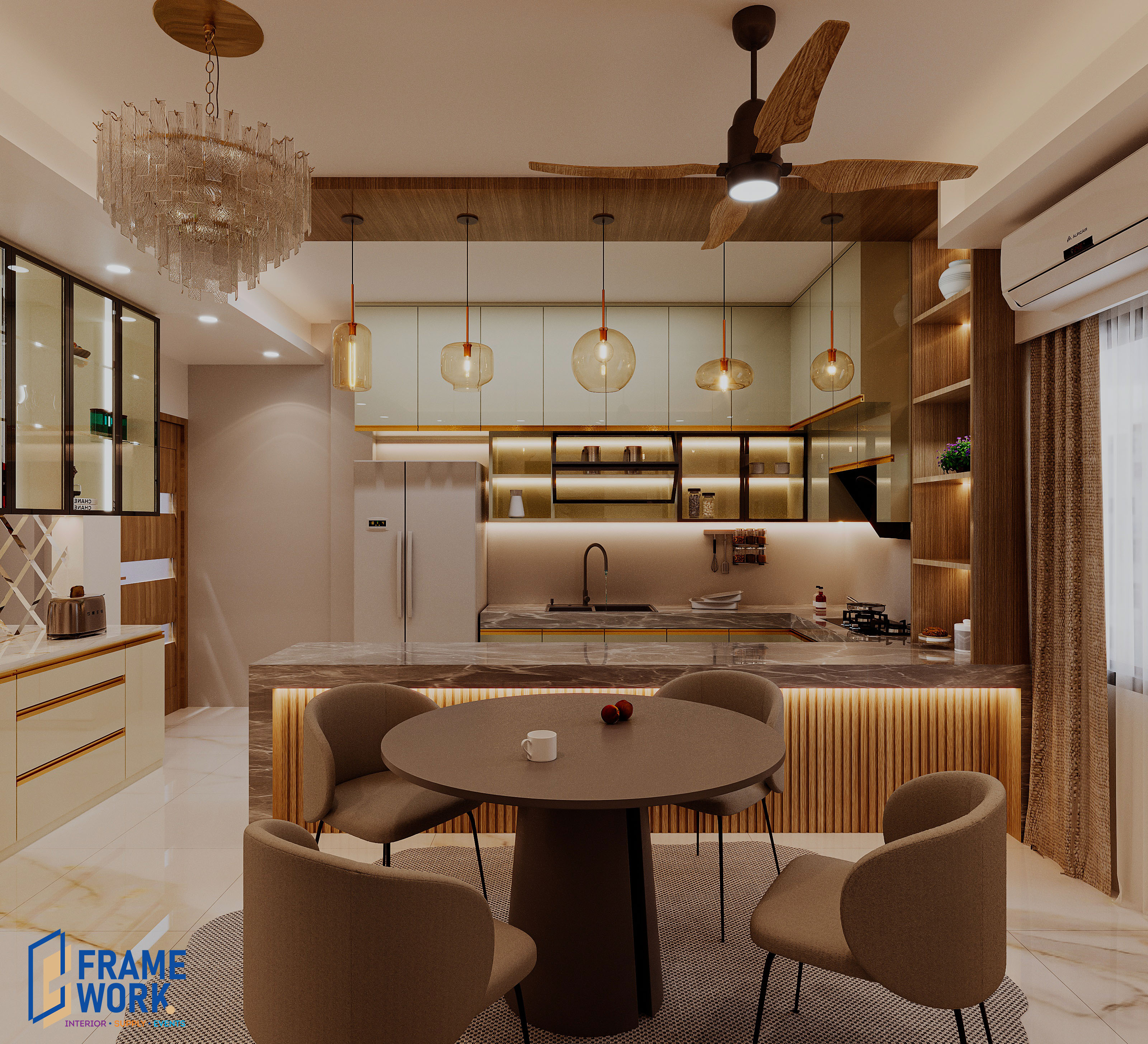 Dining Room Interior Project 25
