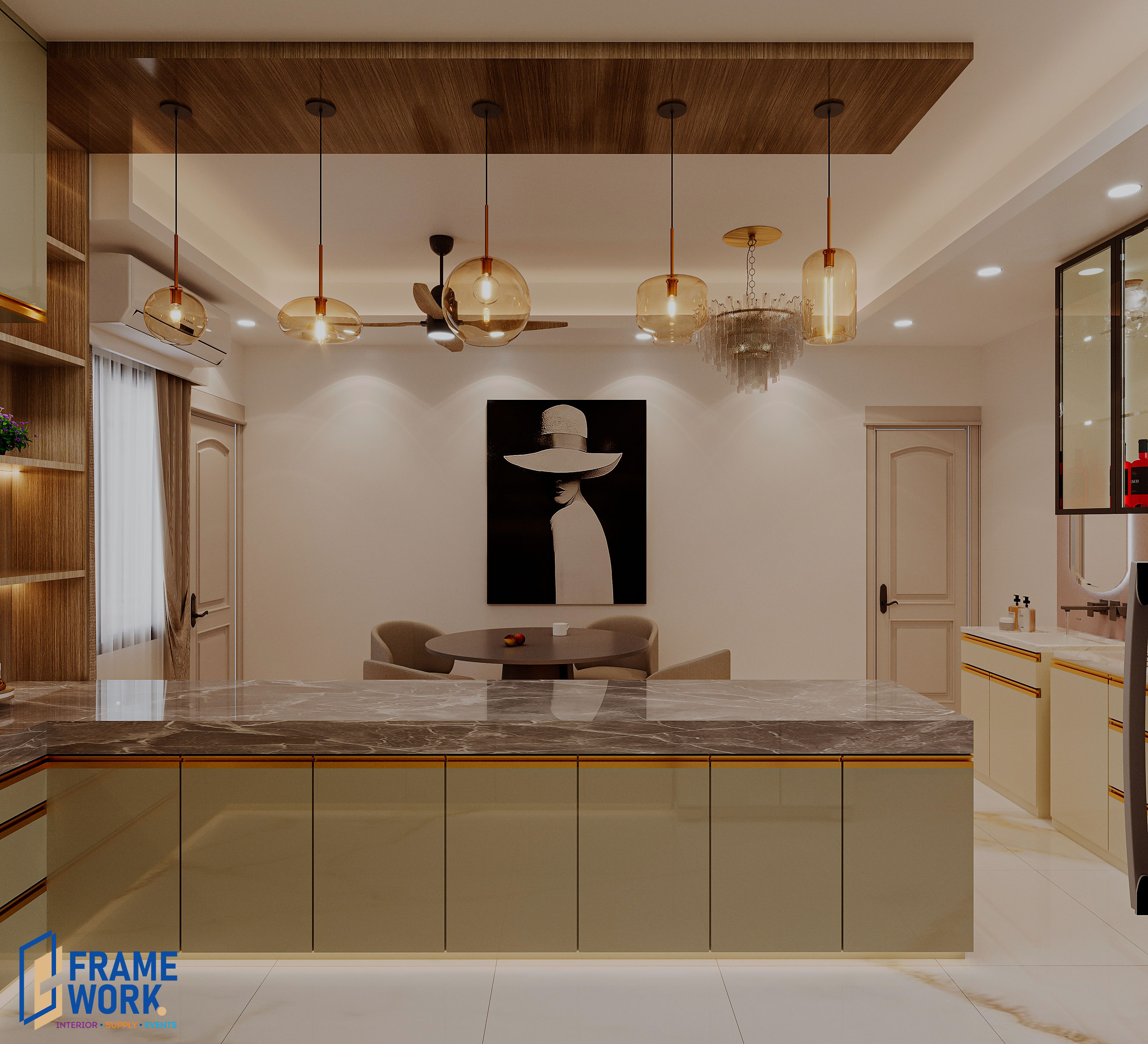 Kitchen Room Interior Project 18